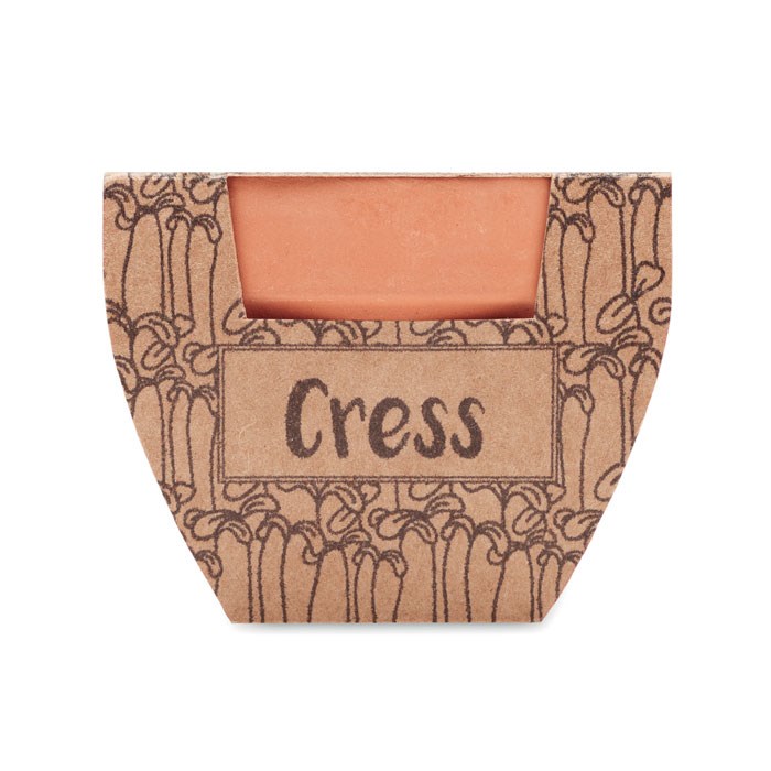 CRESS POT - Terrakotta-Topf Kresse CRESS POT - Terrakotta-Topf Kresse