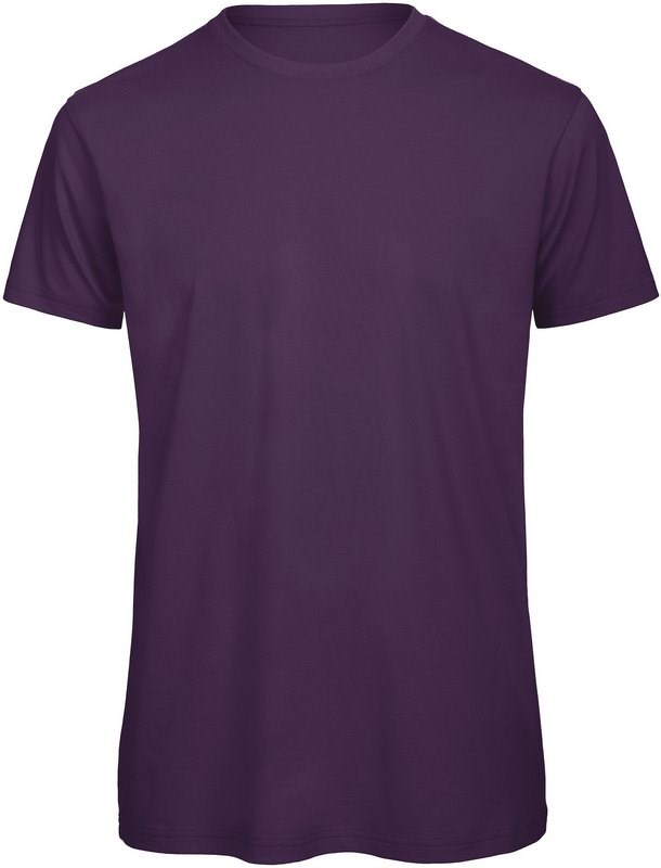 B&C Organic Cotton Crew Neck T-shirt Inspire - Städtisch Lila