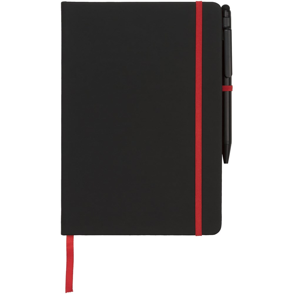 Noir Edge A5 Notizbuch mit farbigem Rand Noir Edge A5 Notizbuch mit farbigem Rand
