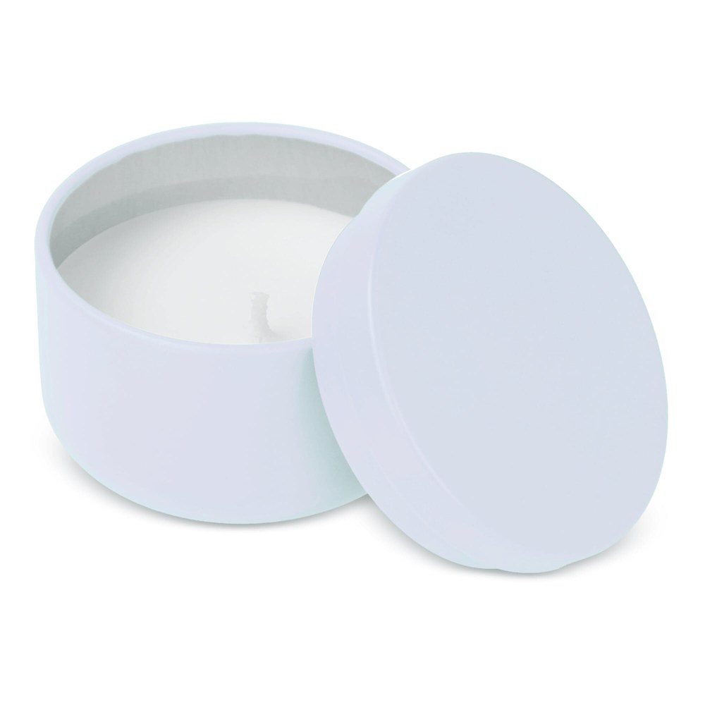 Asana unparfümierte Kerze auf Pflanzenbasis in recycelter Dose