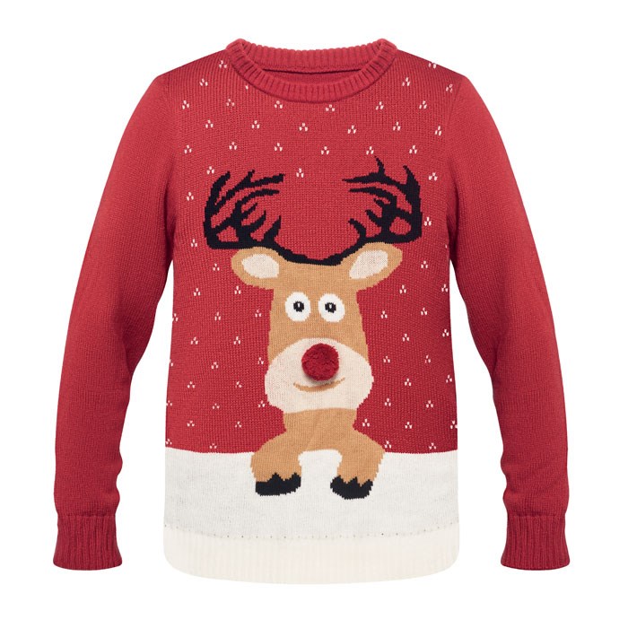 SHIMAS - Weihnachtspullover L/XL - rot