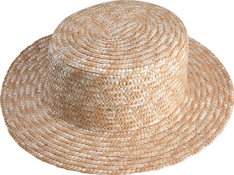 K-up Strohhut Canotierhut - natural