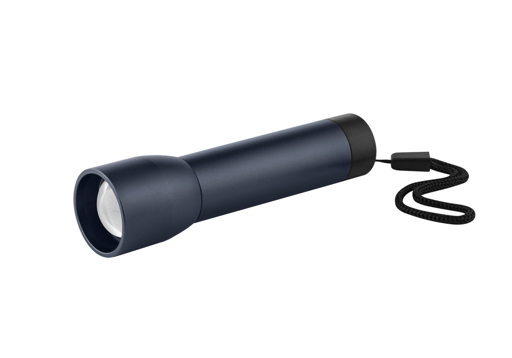 Metmaxx® Taschenlampe "MetalRecharge Evo" - blau