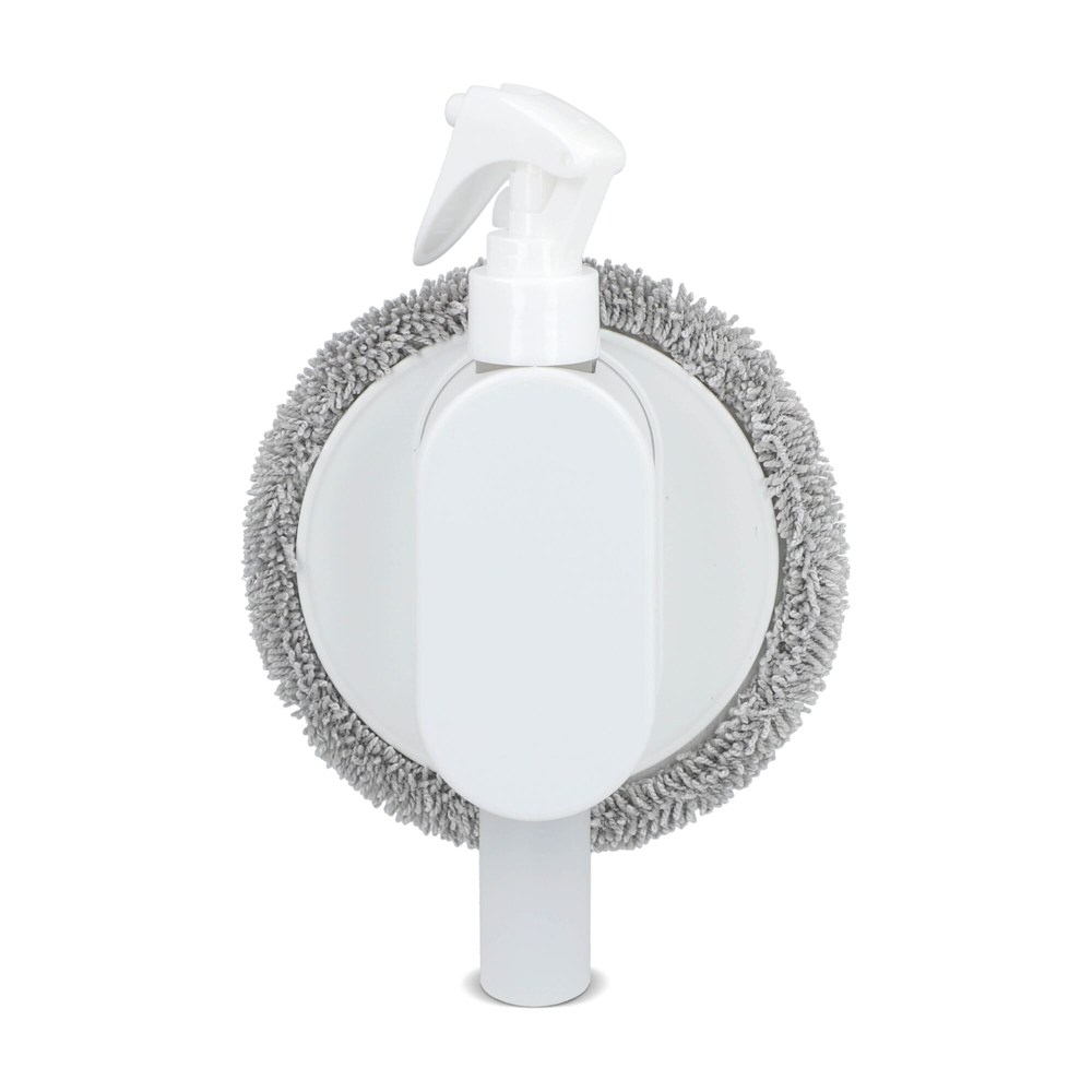 2-in-1-Spray und Reinigungstuch - weiss