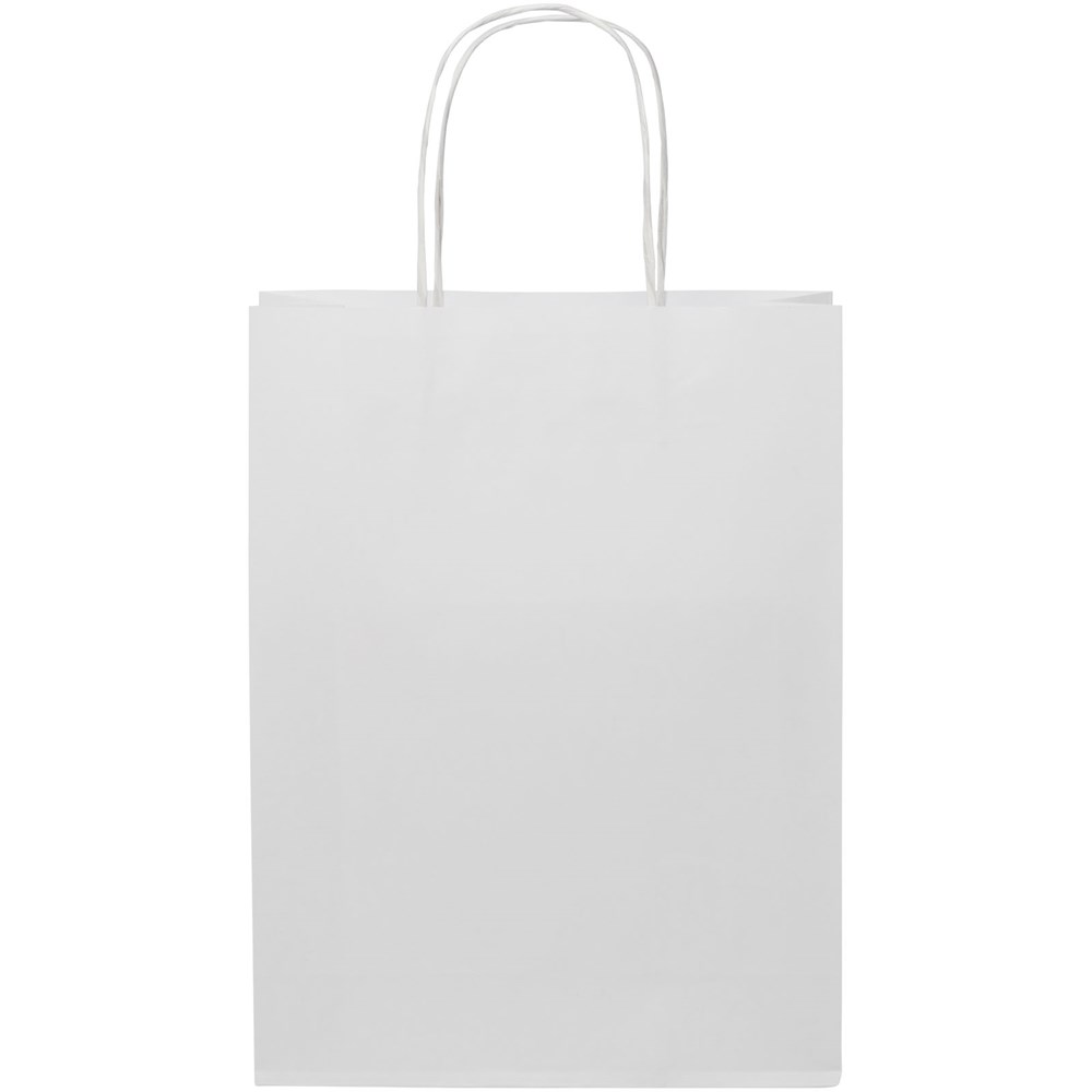 Kraftpapiertasche 120 g/m² mit gedrehten Griffen – mittel Kraftpapiertasche 120 g/m² mit gedrehten Griffen – mittel