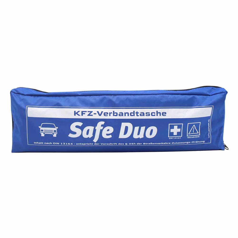 KFZ-Verbandtasche, SAFE DUO STANDARD - blau