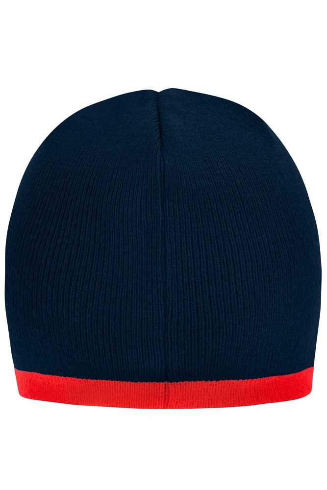 Beanie with Contrasting Border Beanie with Contrasting Border