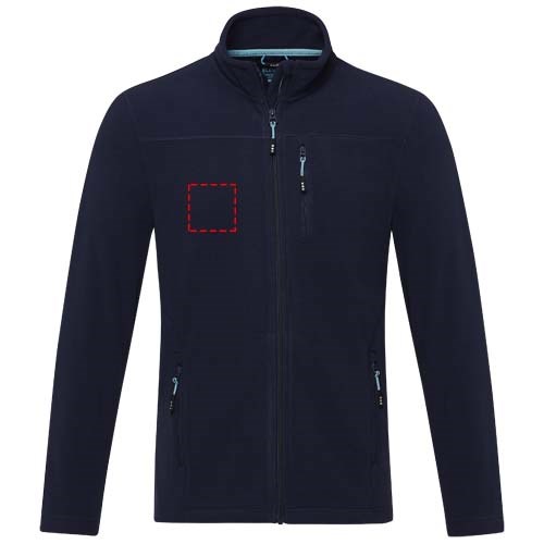 Amber GRS recycelte Fleecejacke für Herren Amber GRS recycelte Fleecejacke für Herren