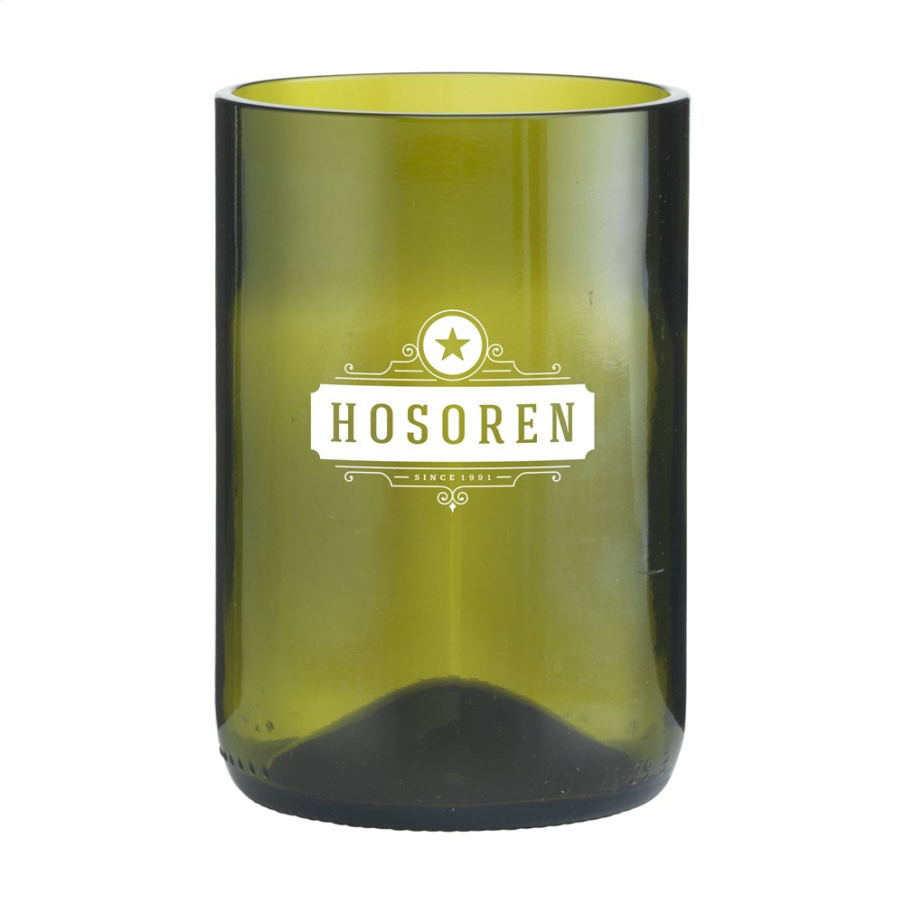 Rebottled® Tumbler 400 ml Trinkglas - Grün