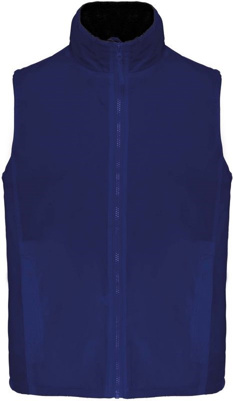 Kariban Record > Bodywärmer mit Fleece-Innenfutter - Light Königsblau / Schwarz