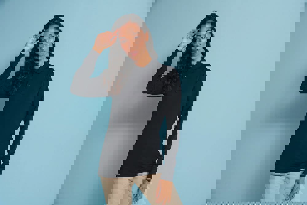 H478 - Unisex Coolplus® Long-Sleeved Polo Shirt