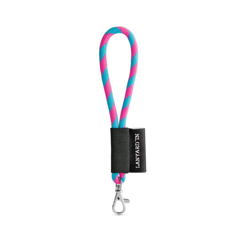 Lanyard Tube Short Set. Standardmodelle - Rosa Hexachrome, Hellblau