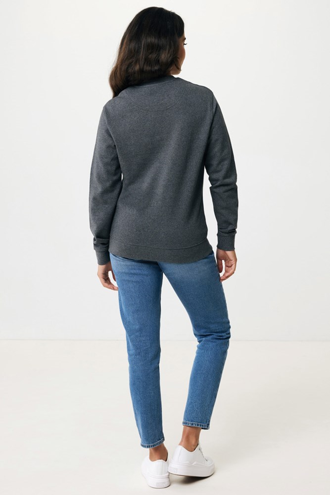 IQONIQ Denali ungefärbt. Rundhals-Sweater aus recycelter BW IQONIQ Denali ungefärbt. Rundhals-Sweater aus recycelter BW
