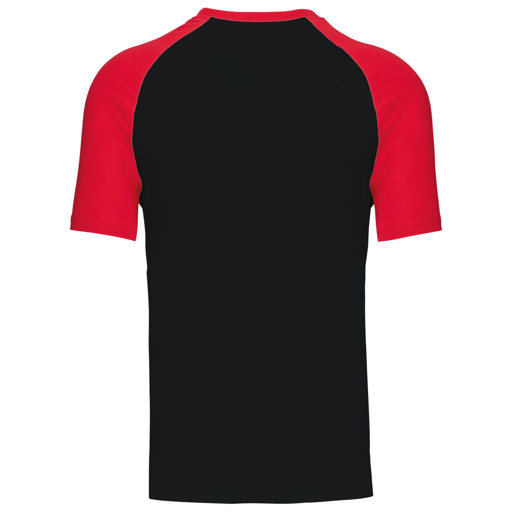 K330 - Baseball-Shirt, zweifarbig