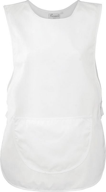 Premier colours' Pocket Tabard - Weiß