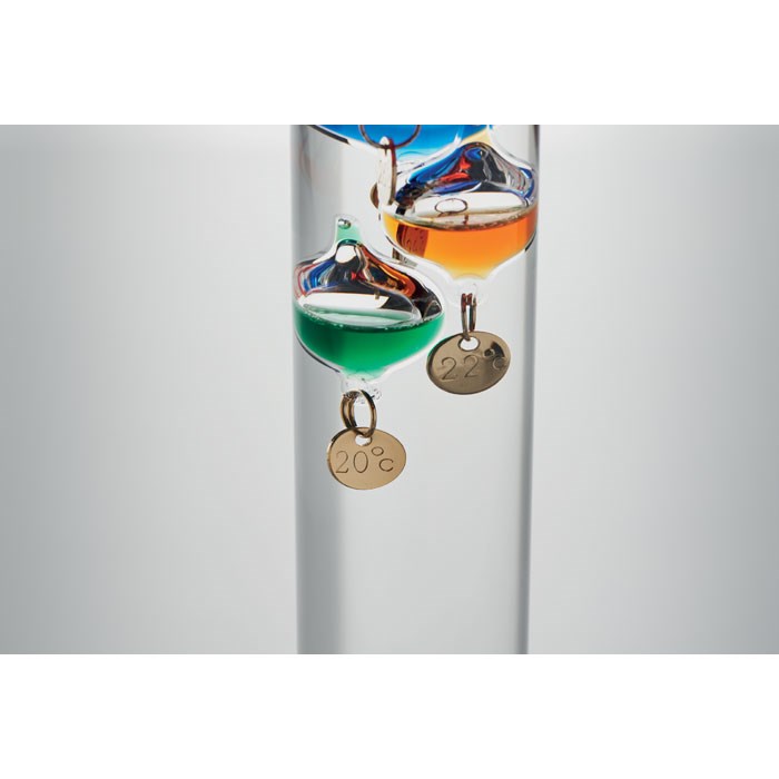 GALI - Galileo Thermometer Glas 28cm GALI - Galileo Thermometer Glas 28cm
