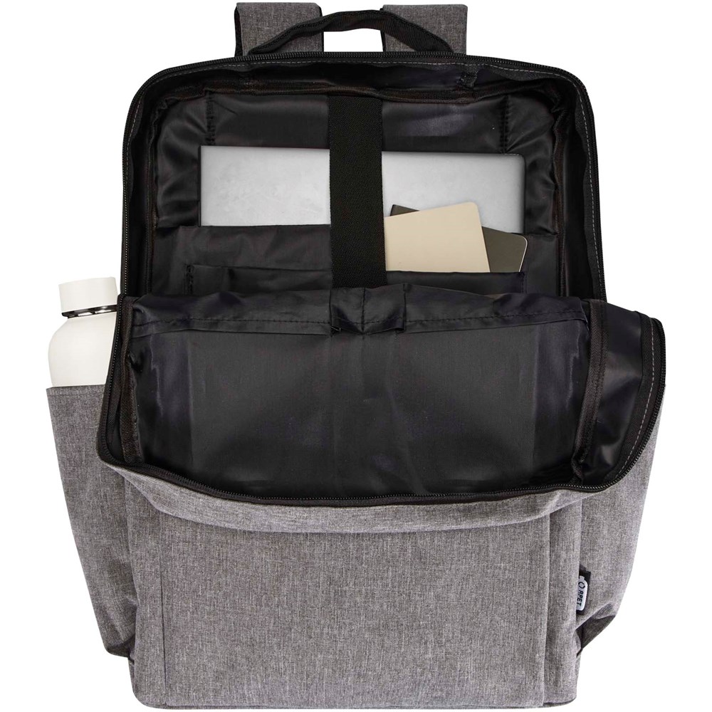 Libra 15" Laptop-Rucksack aus recyceltem GRS-Material 15 L Libra 15" Laptop-Rucksack aus recyceltem GRS-Material 15 L