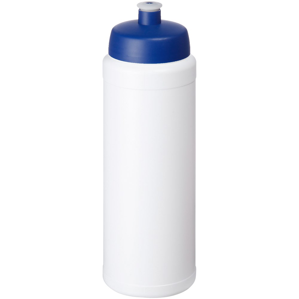 Baseline® Plus 750 ml Flasche mit Sportdeckel - weiss, blau