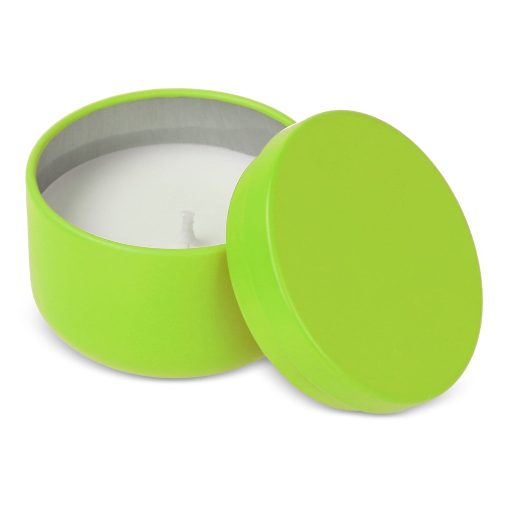 Asana unparfümierte Kerze auf Pflanzenbasis in recycelter Dose