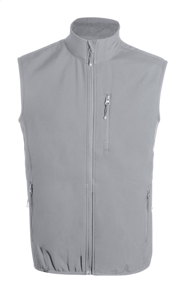 Shelles - RPET-Softshellweste - Grau
