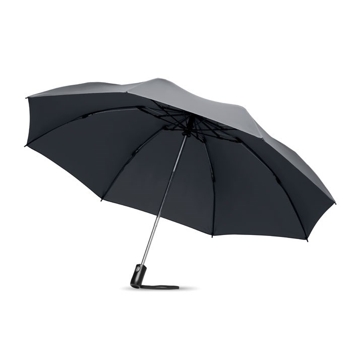 DUNDEE FOLDABLE - Reversibler Regenschirm - Grau