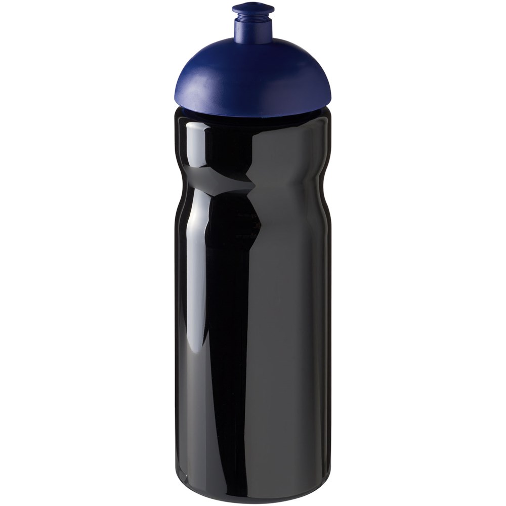 H2O Active® Base 650 ml Sportflasche mit Stülpdeckel - schwarz, blau