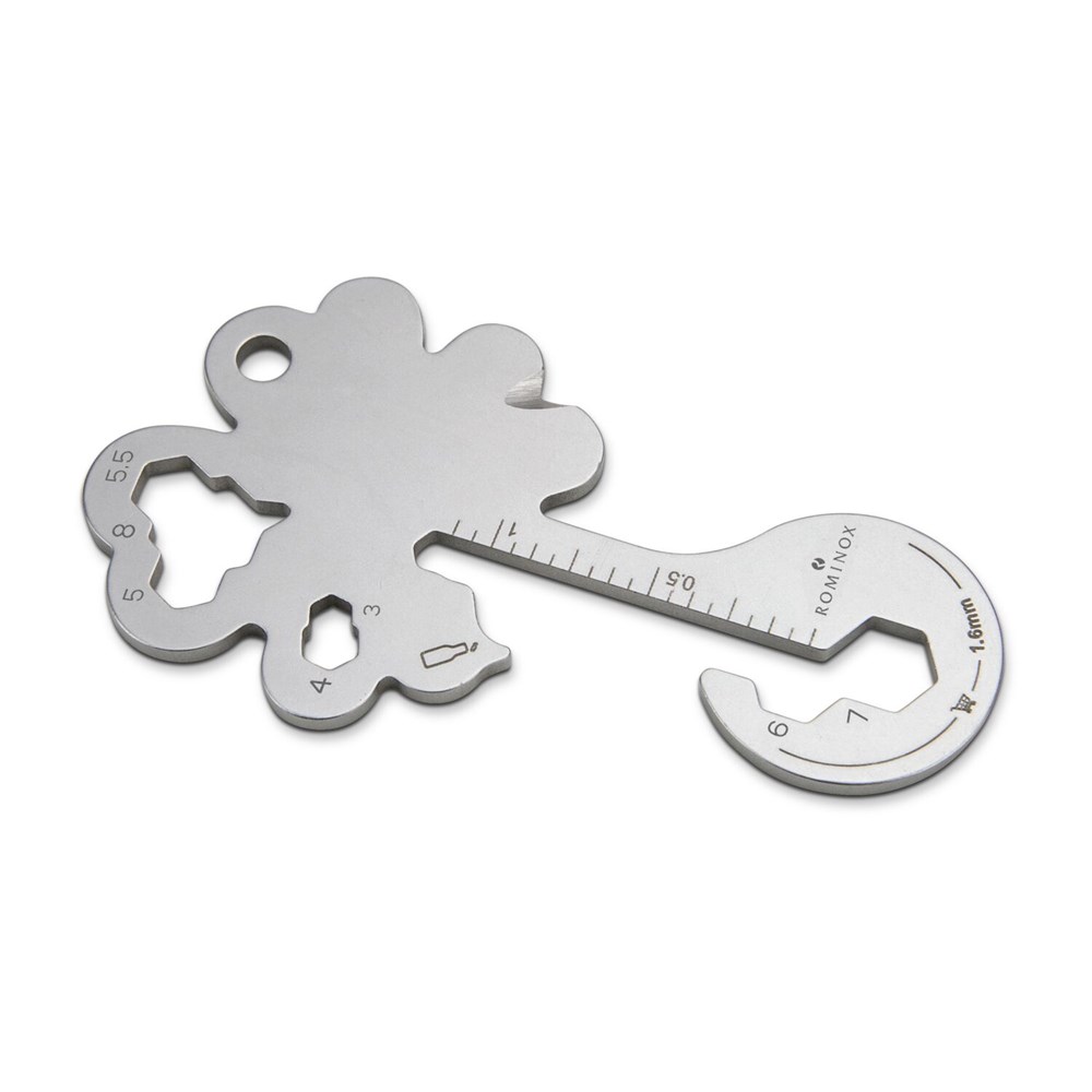 Geschenkartikel: ROMINOX® Key Tool Lucky Charm / Kleeblatt Glücksbringer (19 Funktionen) für Deutschland Fans Geschenkartikel: ROMINOX® Key Tool Lucky Charm / Kleeblatt Glücksbringer (19 Funktionen) für Deutschland Fans