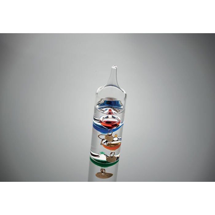 GALI - Galileo Thermometer Glas 28cm GALI - Galileo Thermometer Glas 28cm
