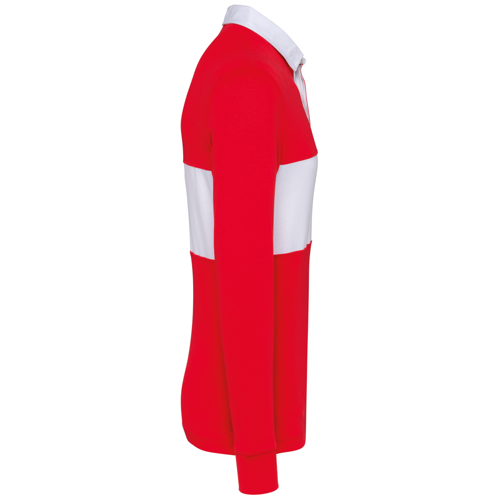 PA429 - Rugby-Polohemd mit langen Ärmeln