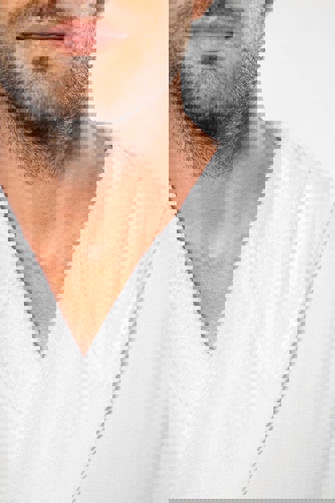 K140CXX - Bademantel mit Kapuze Bio