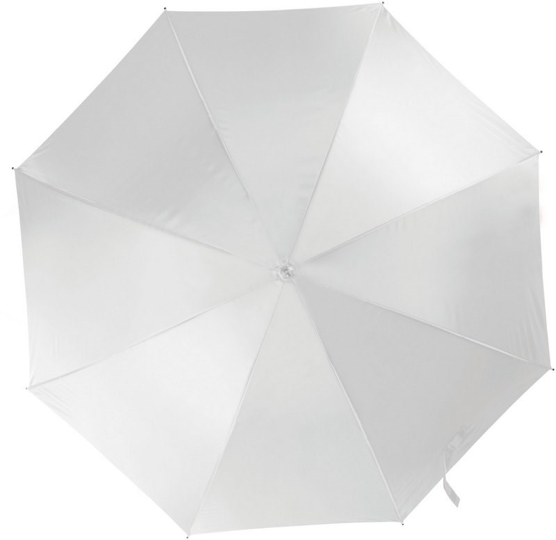 Kimood Automatischer Regenschirm - Weiß