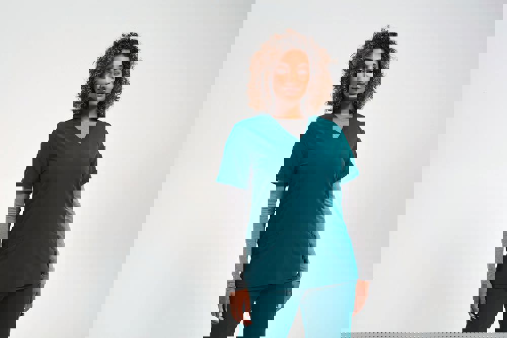 NN310 - Tunika mit Stretchanteil und kurzen Ärmeln, Damen