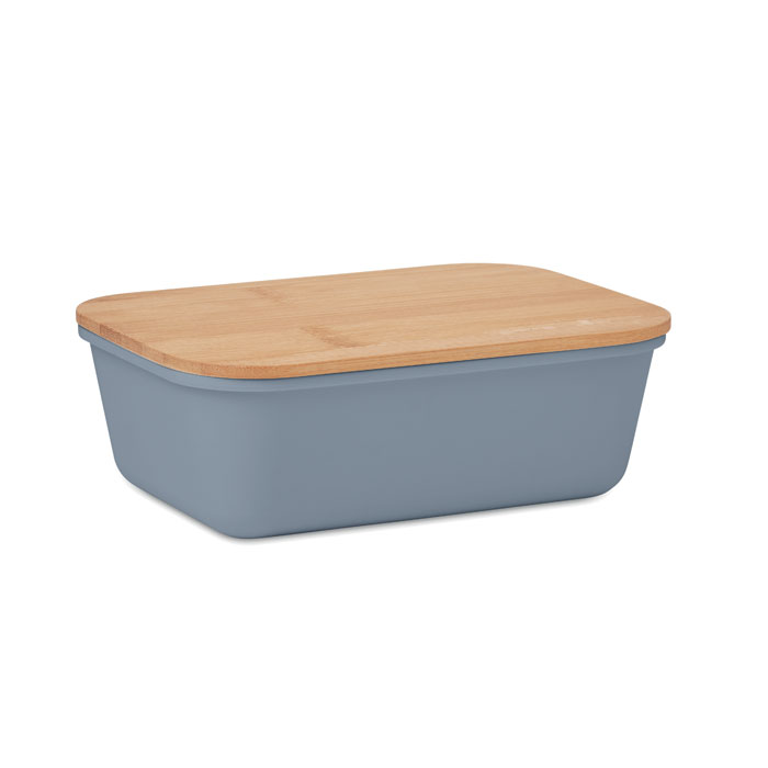 THURSDAY - Lunchbox mit Bambus-Deckel - Petrol