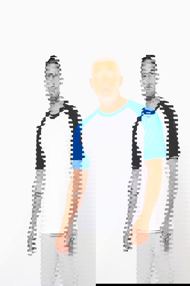 K330 - Baseball-Shirt, zweifarbig