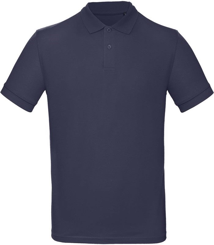 B&C Men's organic polo shirt - Städtisch Marine