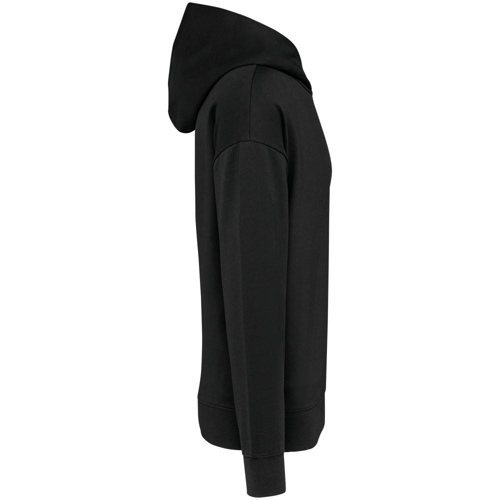 K4018 - Kapuzensweatshirt aus Molton, Oversize, Unisex