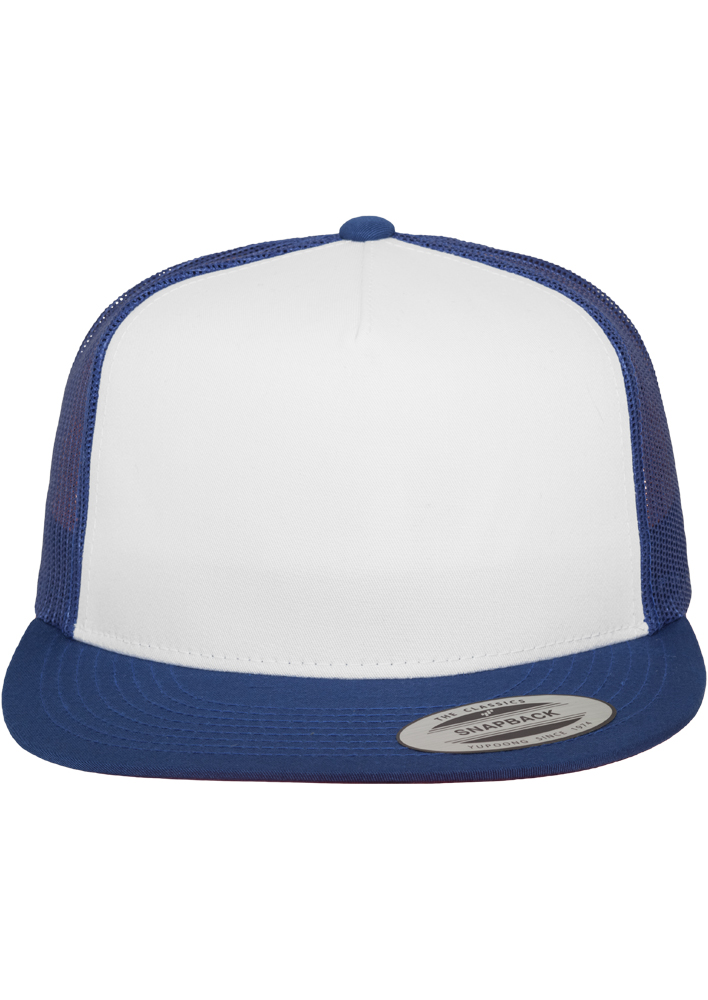 FL6006W - Classic Trucker Kappe - ROYAL / WHITE