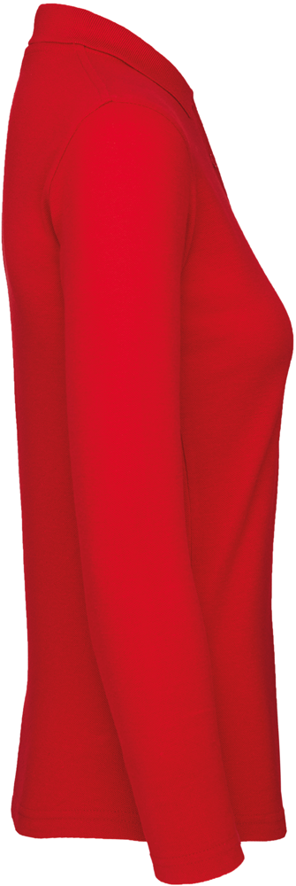 CGPWI13C - ID.001 Ladies' long-sleeved polo shirt