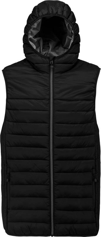 PROACT® Bodywarmer mit Kapuze für Kinder - Schwarz