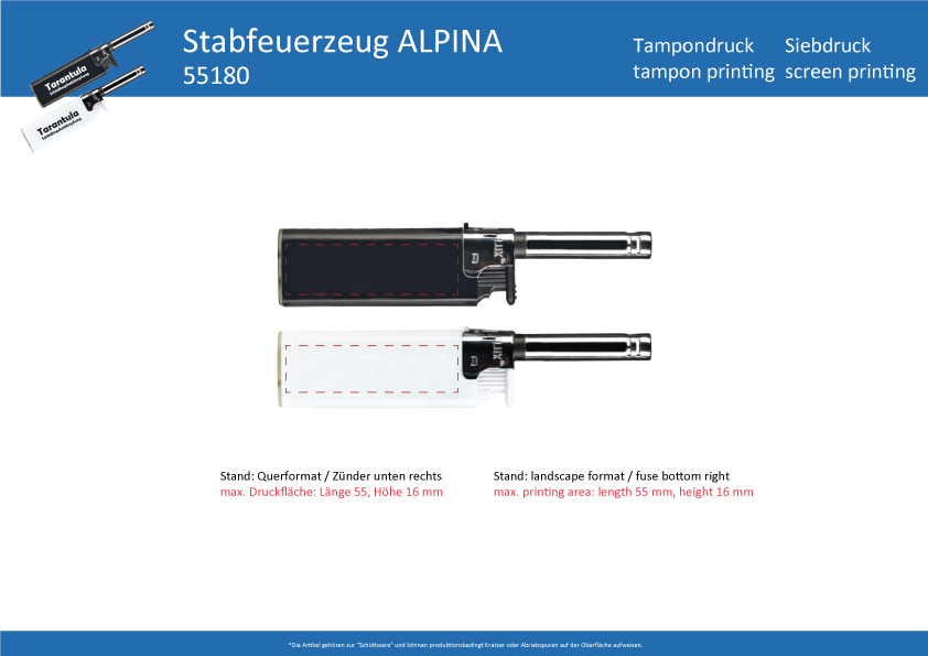 Stabfeuerzeug ALPIN Stabfeuerzeug ALPIN