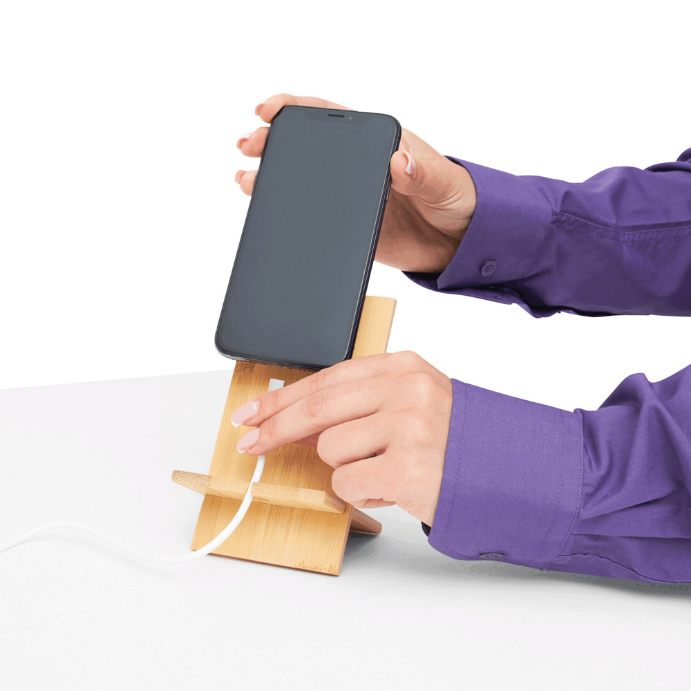 BAMBOO CHAIR - Smartphonehalter