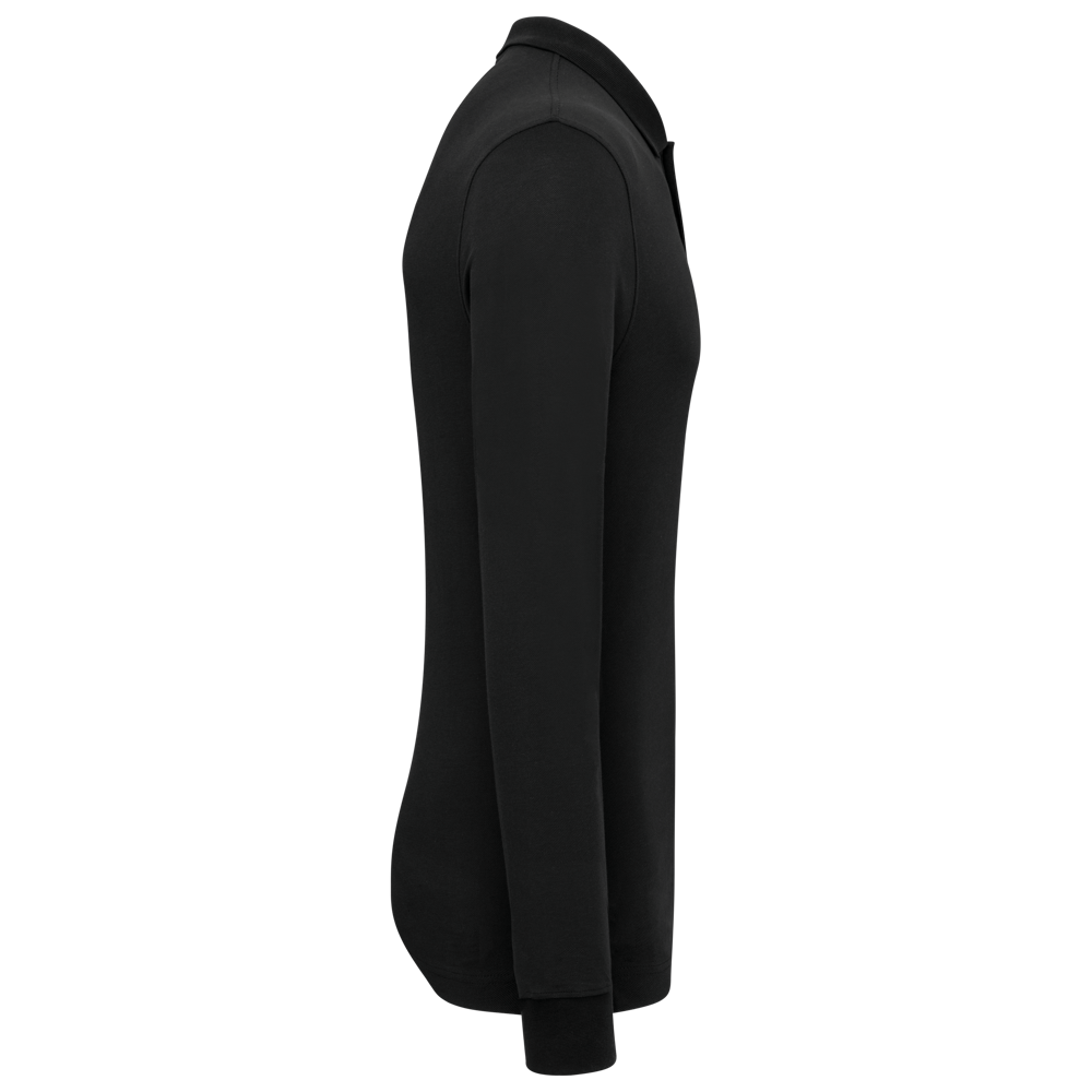 K2027C - Herren Piqué-Polohemd lange Ärmel Bio-180